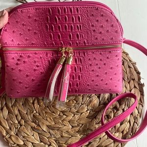 Pink shoulder bag